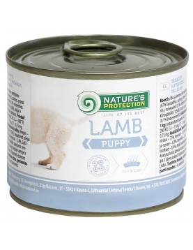 Nature`s Protection Puppy Lamb - консерва 200г 