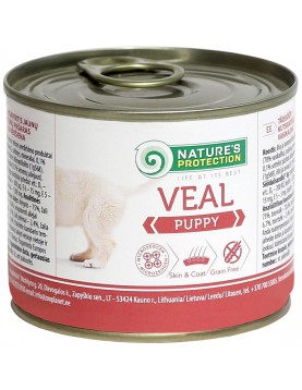 Nature`s Protection Puppy Veal консерва 200г 