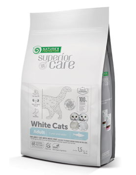 Nature`s Protection White Cat Adult Herring