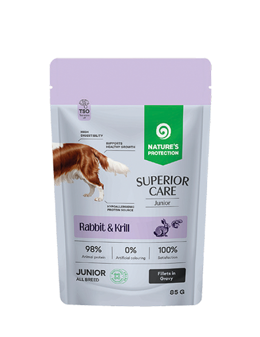 Nature`s Protection Puppy Veal 200g - Премиум консерва за подрастващи кученца, с телешко, 200г Консервирани храни