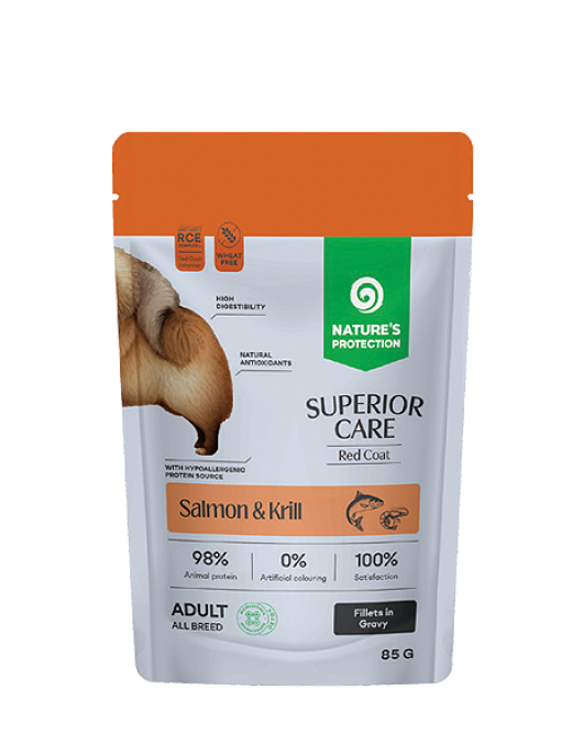 Nature`s Protection Puppy Veal 200g - Премиум консерва за подрастващи кученца, с телешко, 200г Консервирани храни