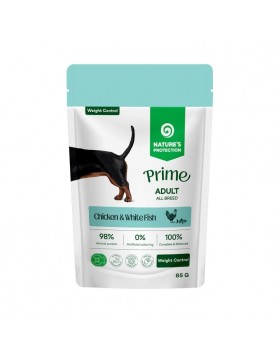 Nature`s Protection Prime Adult Weight Control Chicken & White Fish, 85г