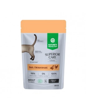 Пауч за котки - Nature`s Protection Superior Care Urinary Duck & Chicken breast- 85г