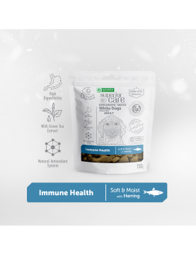 Лакомство за кучета с бяла козина Nature's Protection Immune Health 