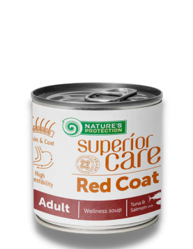 Супа за кучета Nature`s Protection Red Tuna & Salmon, 140мл
