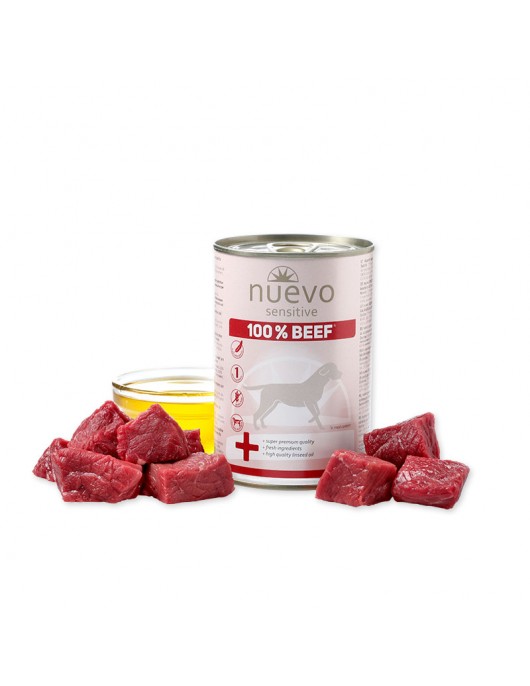 Nuevo DOG SENSITIVE Beef - 400г - Консервирани храни