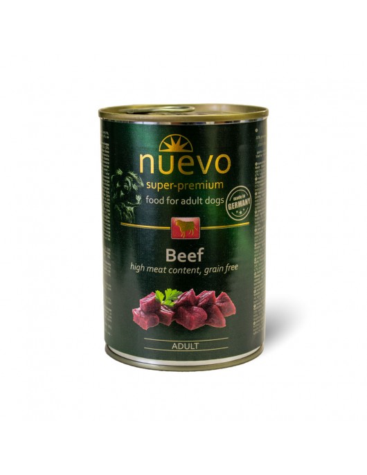 Nuevo Dog Junior Chicken & Beef - 400г - Консервирани храни