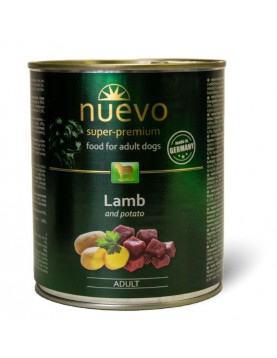 Nuevo Dog Adult Lamb & Potatoes - 800г