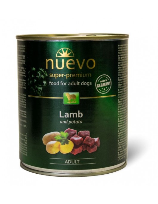 Nuevo Dog Junior Chicken & Beef - 400г - Консервирани храни