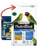 Versele-Laga Nutribird Gold Patee Parakeets & Small Parrots - яйчна, мека храна за малки папагали - Храни 