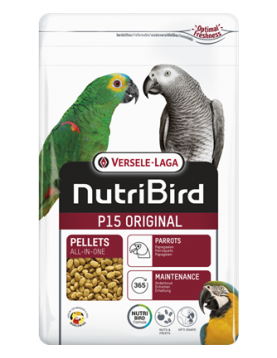Versele-Laga NutriBird P15 Original - екструдирана храна за големи папагали
