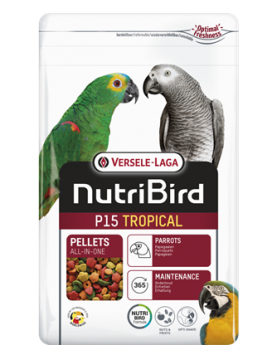 Versele-Laga NutriBird P15 Tropical - екструдирана храна за големи папагали