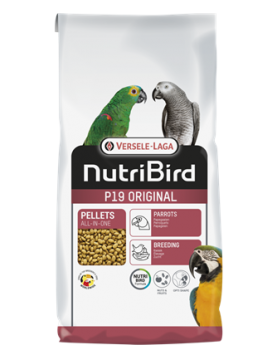 Versele-Laga NutriBird P19 Original - екструдирана храна за големи папагали в период на развъждане