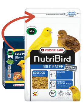 Versele-Laga Nutribird Gold Patee Canaries - яйчна, мека храна за канари