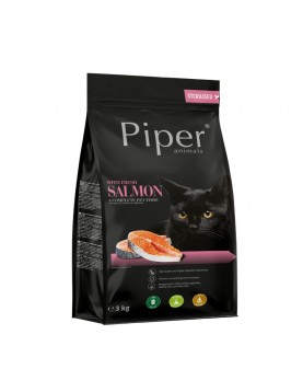 Piper Cat Adult Sterilised Salmon 3кг