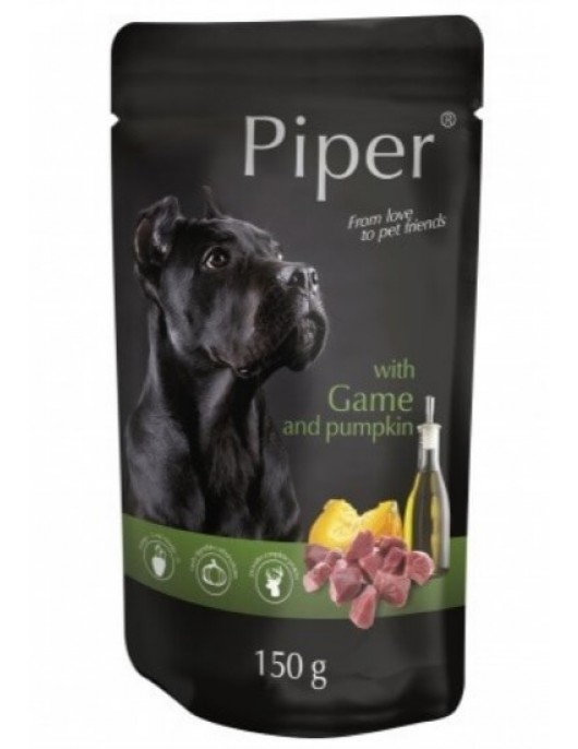 Piper Adult Game & Pumpkin - 500г в пауч Консервирани храни