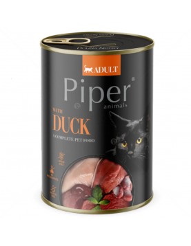 Piper Cat Adult Duck - консерва 400г