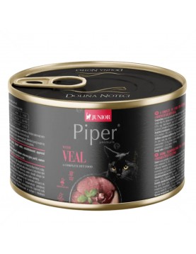 Piper Cat Kitten Veal - консерва 185г