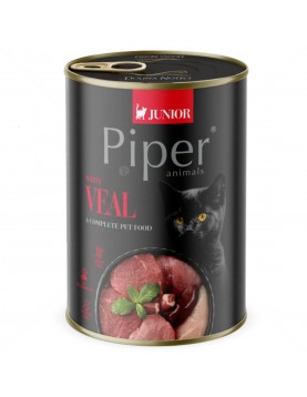 Piper Cat Kitten Veal - консерва 400г