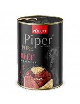 Piper Platinum Pure Beef & Brown Rice - 400г 
