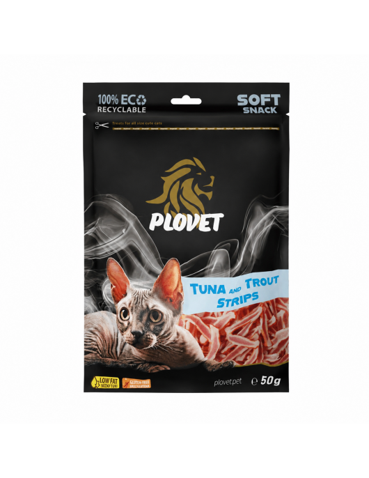 Лакомство за котки Plovet - 50г - Лакомства