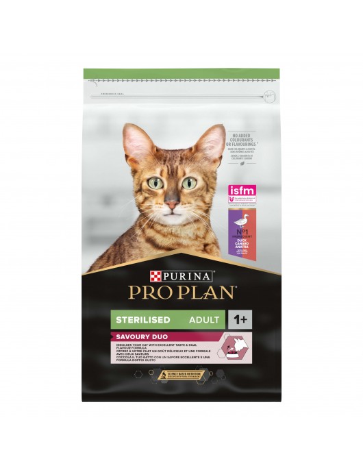 Purina Pro Plan Cat Sterilised Duck - Сухи храни