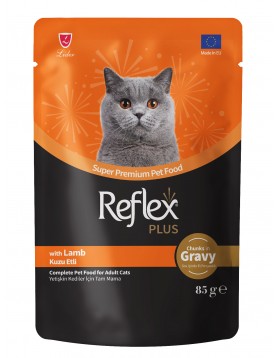 Reflex Plus Lamb in gravy ,85г