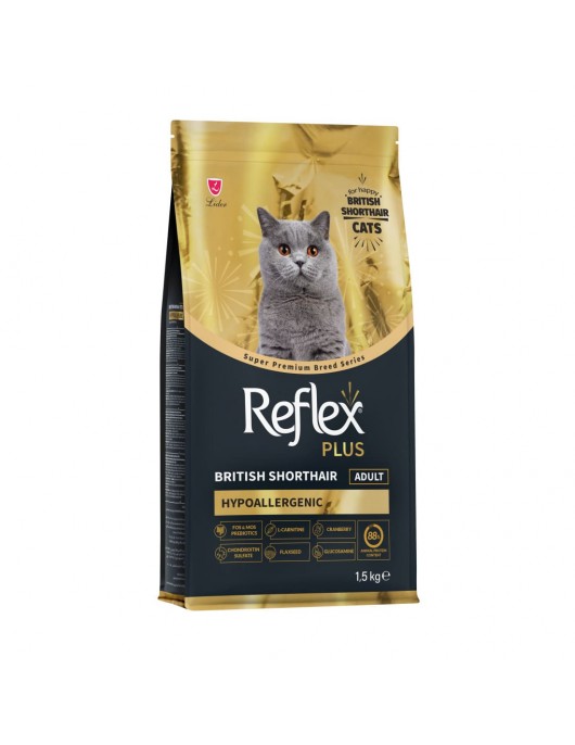 Reflex Cat Breed British shorthair Adult Reflex Cat Breed British shorthair Adult - Сухи храни