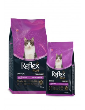Reflex Plus Cat Gourmet Chicken 15кг