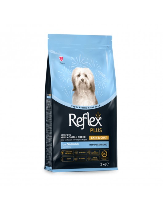 Reflex Plus Dog Adult Mini Skin&Coat Salmon Reflex Plus Dog Adult Mini Skin&Coat Salmon - Сухи храни