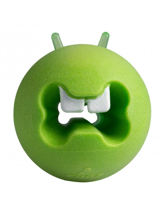 Играчка ROGZ Топка за лакомства Fred - цвят лайм Играчка ROGZ Топка за лакомства Fred - цвят лайм - Играчки за кучета