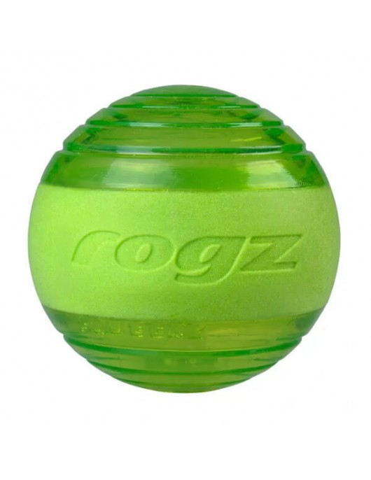 Играчка ROGZ Топка Squeek - цвят лайм - Играчки за кучета