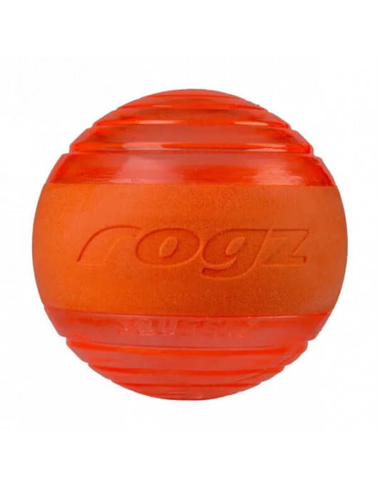 Играчка ROGZ Топка Squeek - цвят лайм - Играчки за кучета
