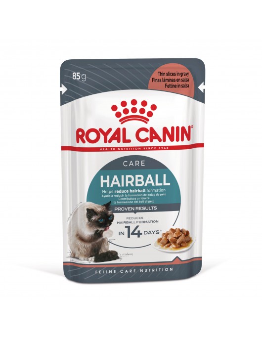 Пауч за котки - Royal Canin Care Hairball in Gravy - Грижа за храносмилането