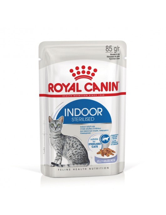 Royal Canin Indoor Sterilised Pouch Gravy - 85г Грижа при наднормено тегло
