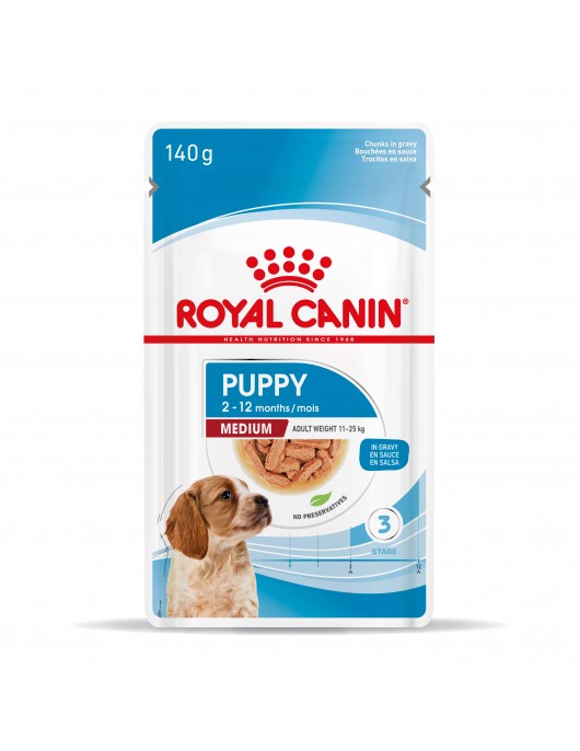 Royal Canin Puppy Medium Pouch - Консервирани храни