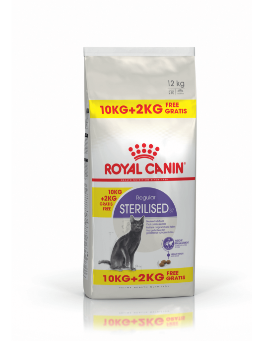 Royal Canin Sterilised Cat - Промо чувал 10+2кг - Сухи храни