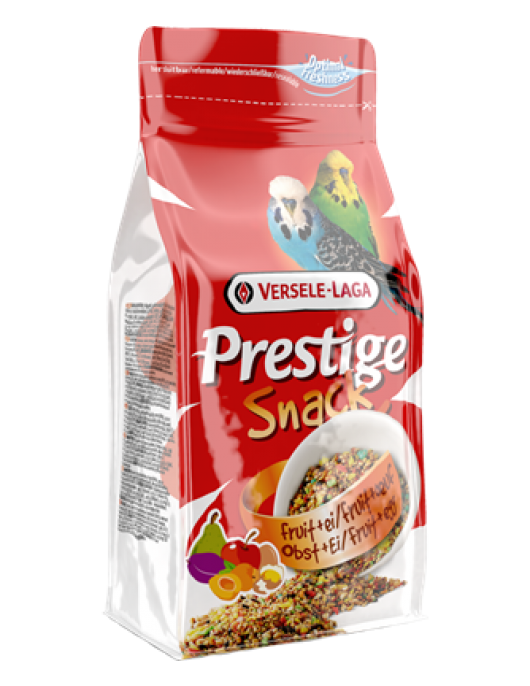 Versele-Laga Snack Prestige Budgies, 125г Лакомства Versele-Laga Orlux Pick Block - минерален блок за дребни птички 350г Лакомства