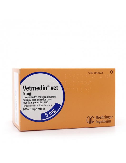 Vetmedin S - таблетки за кучета при кардиологични заболявания - Медикаменти