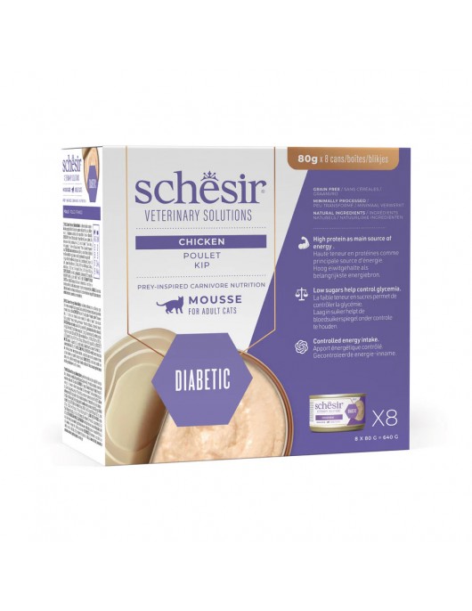 Schesir Cat VET Diabetic - ВЕТЕРИНАРНИ ДИЕТИ