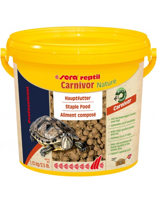 Sera Reptil Professional Carnivor Nature - Храни