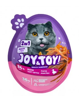 Joy & Toy Cat Trixie - играчка и лакомство с патица за котка
