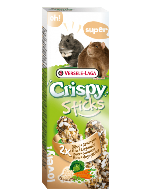 Versele Laga Stick Hamsters / Rats Rice & Vegetables - 2x55г - Лакомства