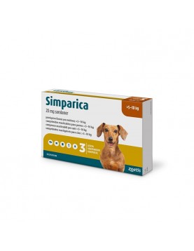 Simparica - вкусни таблетки за кучета от 1.3 до 2.5кг - за профилактика срещу външни паразити - Противопаразитни