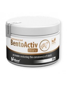 Vetfood BentoActiv MINI - при диария и лошо усвояване - прах 30г