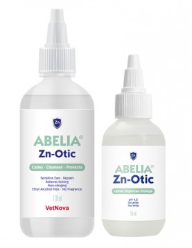 Abelia Zn-Otic - нежно подсушаващ разтвор за почистване на уши