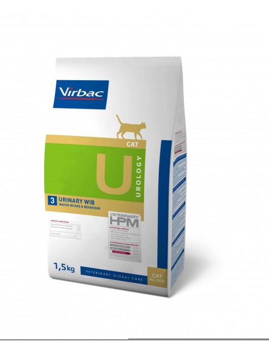 Virbac HPM Diet Cat Urology Struvite Dissolution U1 - Грижа за бъбреците и уринарния тракт