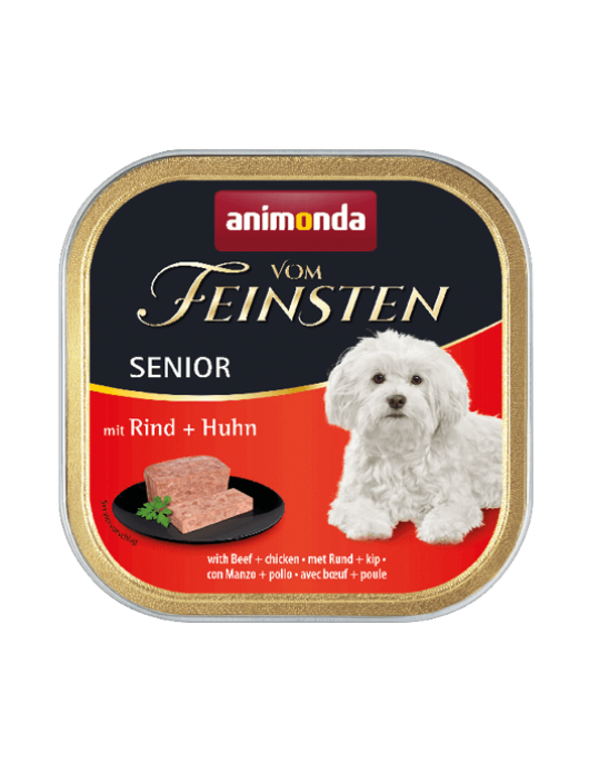 Animonda Vom Feinsten Senior Beef & Chicken 150г - Консервирани храни