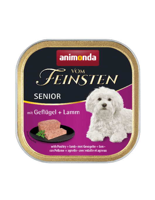 Animonda Vom Feinsten Senior Poultry & Lamb 150г - Консервирани храни