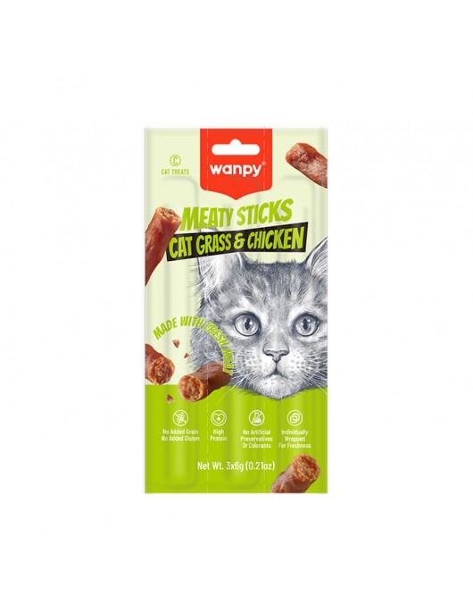 Wanpy Cat Meaty Sticks 3х6гр - Лакомства